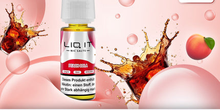 LIQIT - Peach Cola 20mg (9856452002129) (9856392102225) (9856383877457) (9856386990417)