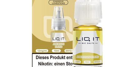 LIQIT - AMERICAN BLEND 12mg/ml