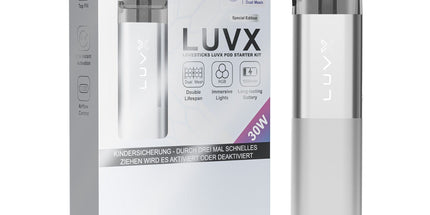 Lovestick LUVX Pod Kit 1000 mAh Silver (9703383433553)