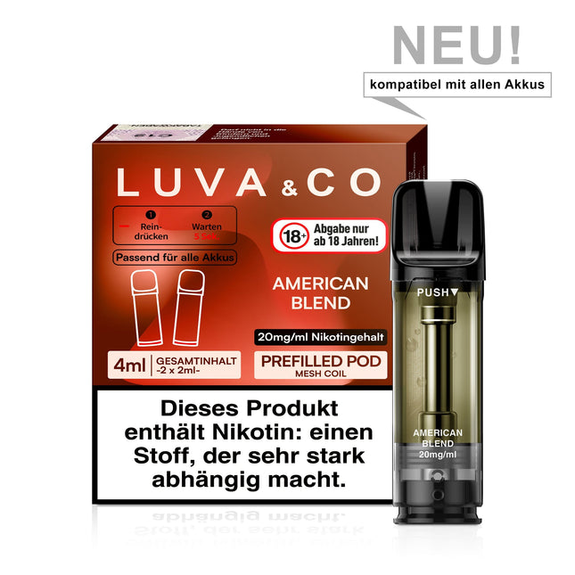 Luva & Co Prefilled Pod American Blend (10110756323665)