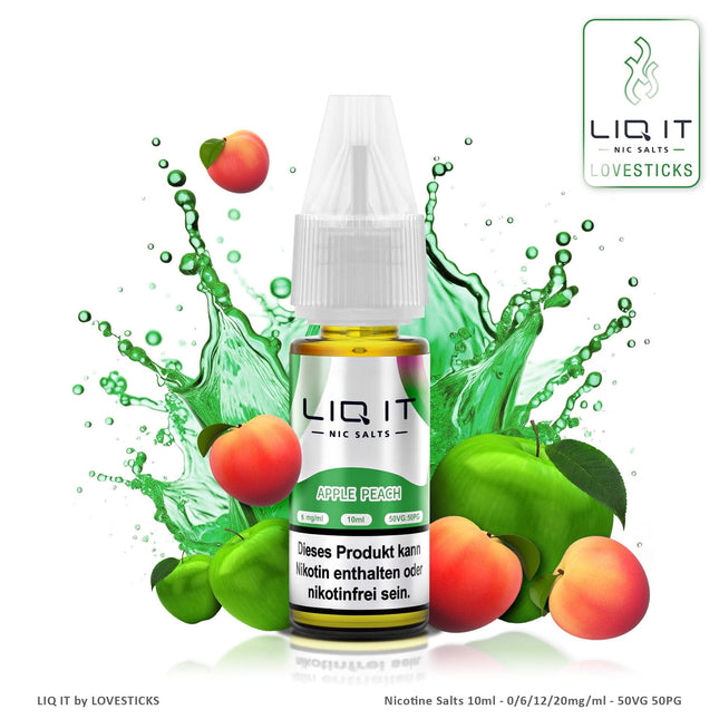 LIQIT - Apple Peach 0mg (9856382140753) (9856391086417) (9856433946961) (9856384762193)