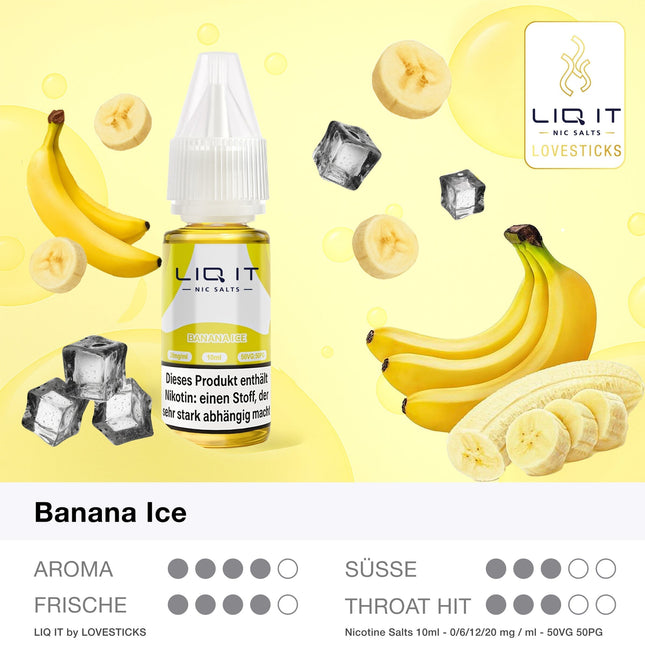 LIQIT - BANANA ICE 12mg/ml