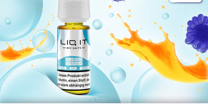 LIQIT - BLUE RAZZ LEMONADE 0mg (9244519989585) (9244736749905) (9244763914577) (9272773935441)