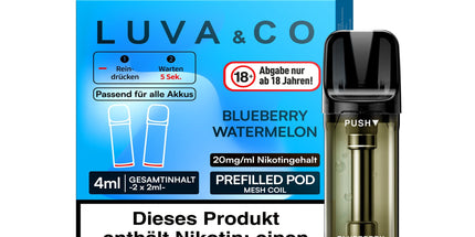 Luva & Co Prefilled Pod Blueberyy Watermelon (10110756749649)