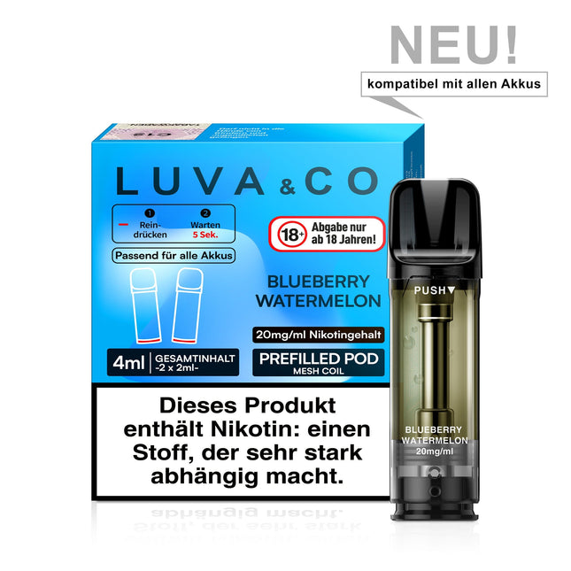 Luva & Co Prefilled Pod Blueberyy Watermelon (10110756749649)