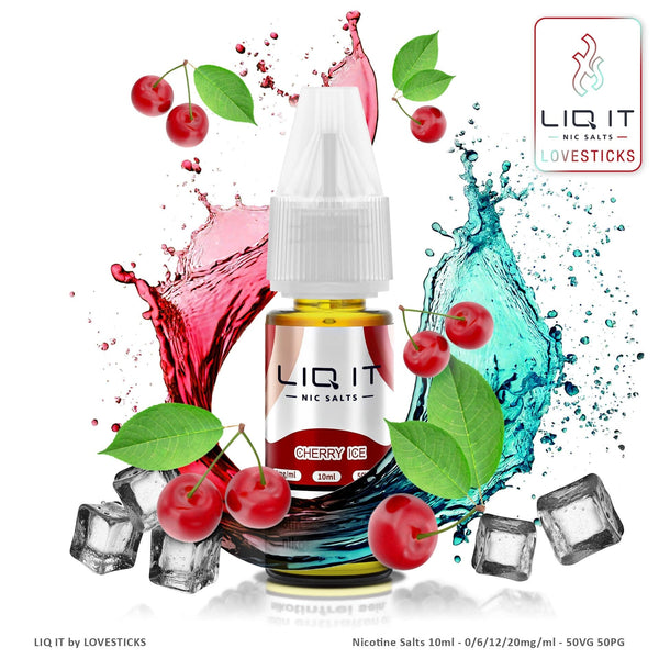 LIQIT Cherry Ice Liquid, 10-ml-Flasche