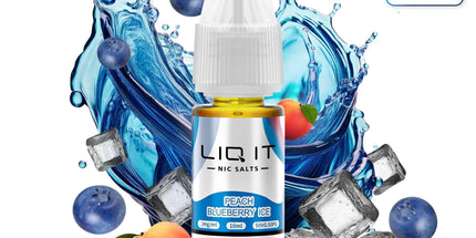 LIQIT - PEACH BLUEBERRY ICE 0mg (9244497412433) (9244758868305) (9244782756177) (9244714926417)