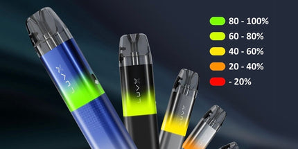 LUVX LOVESTICK Pod Kit 1000 mAh Black (9703382057297) (9703368655185) (9703382548817) (9703381107025) (9703382843729) (9703383433553)