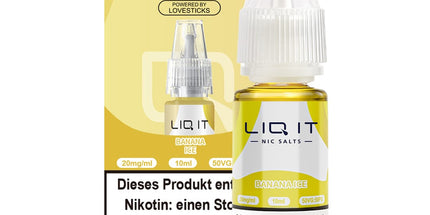 LIQIT - BANANA ICE 20mg/ml