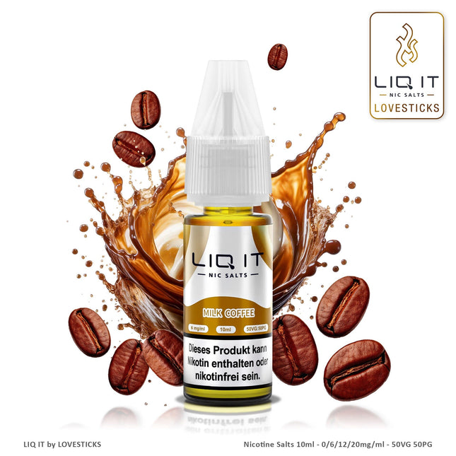 LIQIT - Milk Coffee 12mg (9856391971153) (9856449675601)