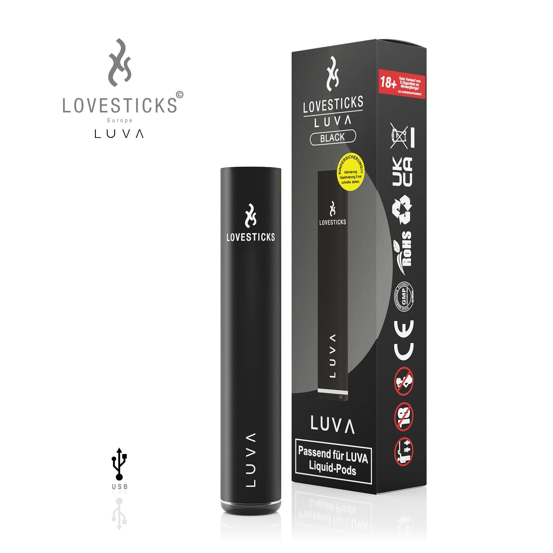 Lovesticks - LUVA BLACK (8125164781863)