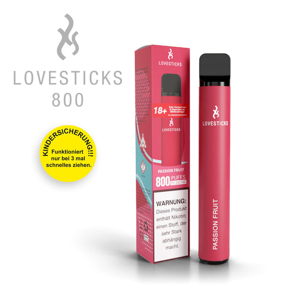 LOVESTICKS 800 Passion Fruit