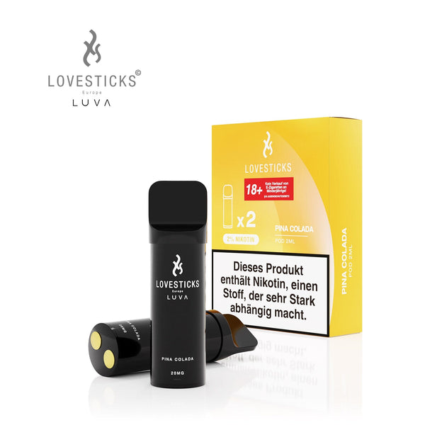 LUVA Pod Pina Colada, 2 Pods à 2 ml mit Verpackung
