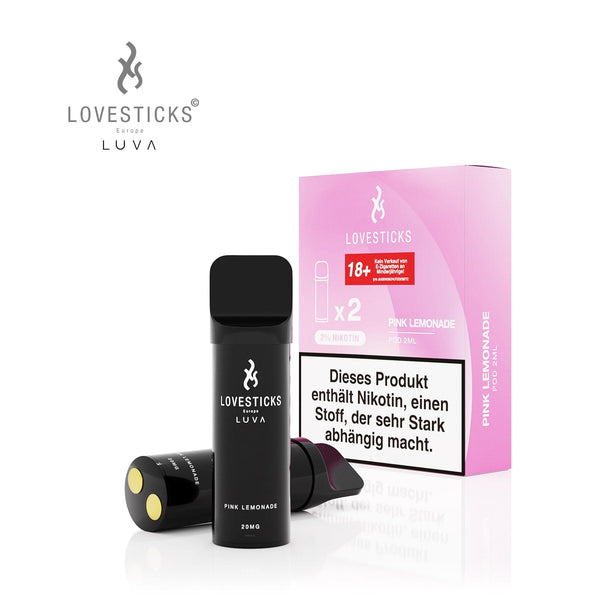 LUVA Pod Pink Lemonade, 2 Pods à 2 ml mit Verpackung