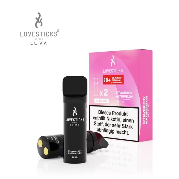 LUVA Pod Strawberry Watermelon, 2 Pods à 2 ml mit Verpackung