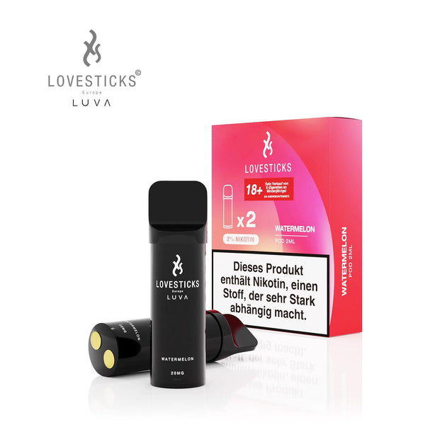 LUVA Pod Watermelon, 2 Pods à 2 ml mit Verpackung