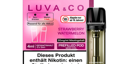 Luva & Co Prefilled Pod Strawberry Watermelon (10110754783569)