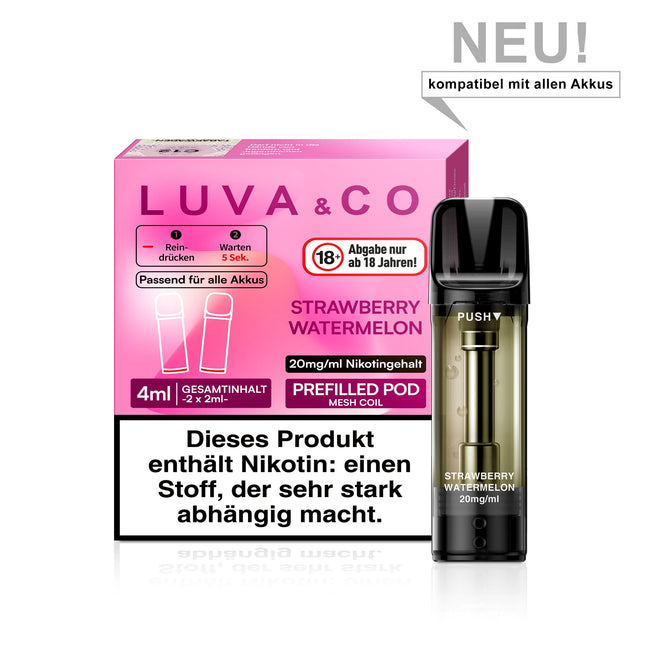 Luva & Co Prefilled Pod Strawberry Watermelon (10110754783569)