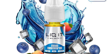 LIQIT - PEACH BLUEBERRY ICE 0mg/ml (9244497412433)
