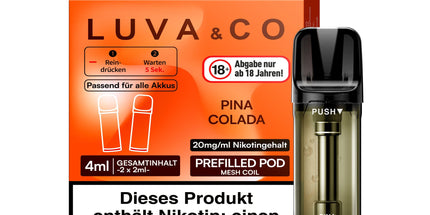 Luva & Co Prefilled Pod Pina Colada (10110757437777)
