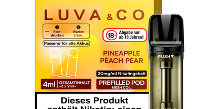 LUVA & CO - Pineapple Peach Pier Elfa Kompatibel | Gnstig kaufen LOVESTICKS LUVA & CO - Pineapple Peach Pier Elfa Kompatibel | Gnstig kaufen LOVESTICKS