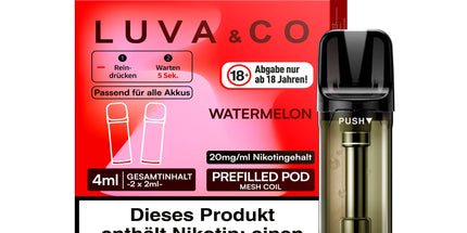 Luva & Co Prefilled Pod Watermelon (10110755340625)