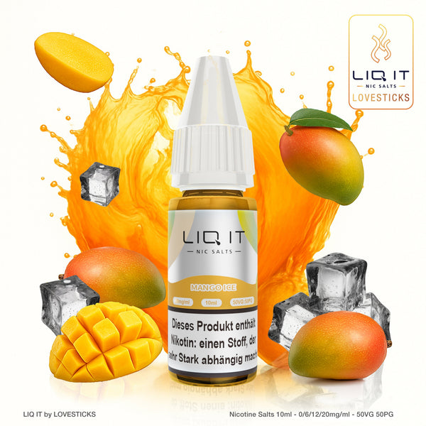 LIQIT Mango Ice Liquid, 10-ml-Flasche