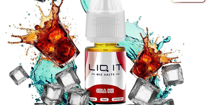 LIQIT - Cola Ice 0mg/ml (9856382566737)