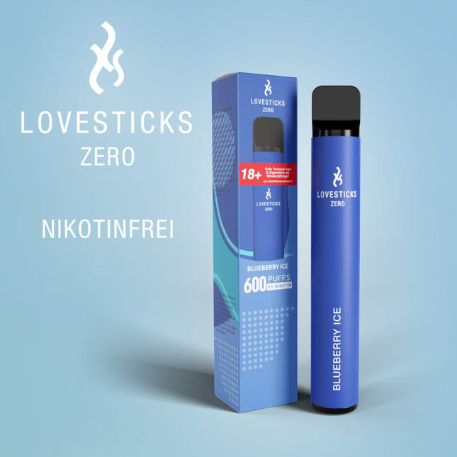 LOVESTICKS ZERO NIKOTINFREI – BLUEBERRY ICE E-ZIGARETTE (8125161472295)