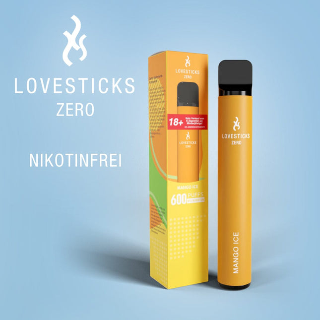 LOVESTICKS ZERO NIKOTINFREI – MANGO ICE E-ZIGARETTE (8125162127655)
