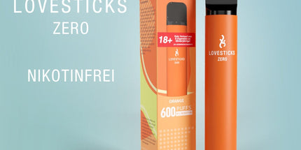 LOVESTICKS ZERO NIKOTINFREI – ORANGE E-ZIGARETTE (8125162225959)