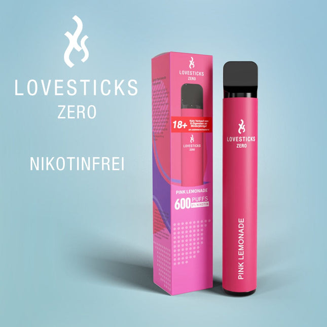 LOVESTICKS ZERO NIKOTINFREI – PINK LEMONADE E-ZIGARETTE (8125161079079)