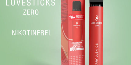 LOVESTICKS ZERO NIKOTINFREI – STRAWBERRY LUSH ICE E-ZIGARETTE (8125162914087)