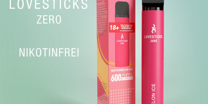 LOVESTICKS ZERO NIKOTINFREI – WATERMELON ICE E-ZIGARETTE (8125162979623)