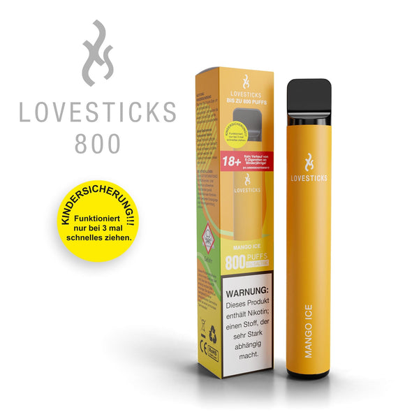 LOVESTICKS 800 Mango Ice